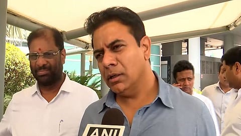 BRS working president KT Rama Rao.