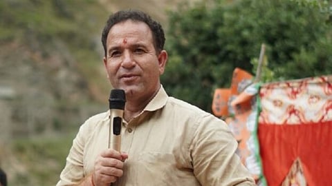 Senior BJP leader and Leader of Opposition Sunil Sharma