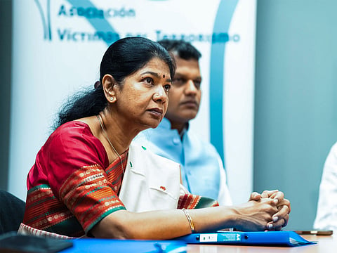 DMK MP Kanimozhi Karunanidhi