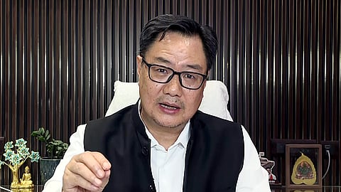 Union Minister Kiren Rijiju