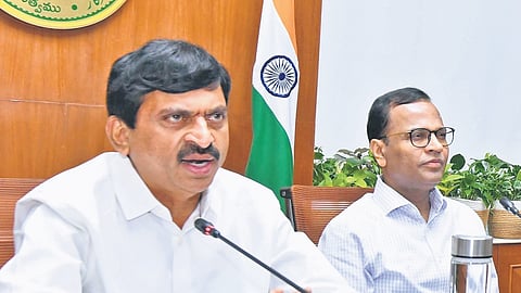 Revenue & Housing Minister Ponguleti Srinivasa Reddy.