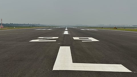 The Third Runway that is set to become operational from.tomorrow. 