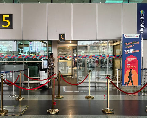 Indira Gandhi International Airport on Friday night opened a separate lane at Terminals 1 and 3 for passengers travelling with only hand baggage. 