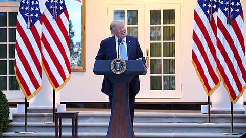 Trump has repeatedly warned about Russia and China trying to establish a foothold in Greenland as a strategic battle for supremacy in a warming Arctic unfolds, and the State Department left no doubt that they would not be allowed to do so.