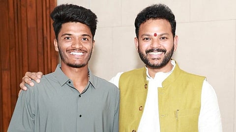 Union Minister of Civil Aviation, Kinjarapu Ram Mohan Naidu stated that the selection of young cricketer Tripurana Vijay to the India-A team is a matter of great pride for Srikakulam district. 