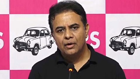 BRS working president KT Rama Rao.