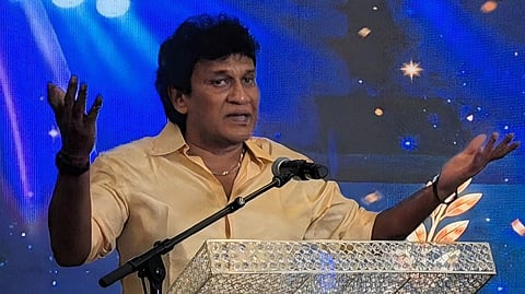 Sri Lankan MP and leader of the Tamil Progressive Alliance and Democratic People's Front Mano Ganesan.