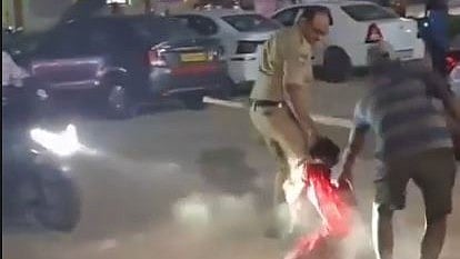 Home Guard pulls woman’s hair as locals urge him to let her go