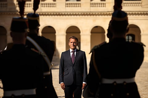 French President Emmanuel Macron 