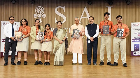 The magazines were launched in presence of editor of Dharitri and Orissa Post and former MP Tathagata Satpathy, SAI International Education Group chairperson Silpi Sahoo, among others.