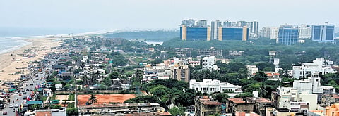 The site proposed for the new secretariat at Pattinapakkam   