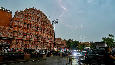 Monsoon began to withdraw from parts of west Rajasthan on Saturday, slightly later than the normal withdrawal date of September 17.