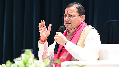 Uttarakhand Chief Minister Pushkar Singh Dhami. 