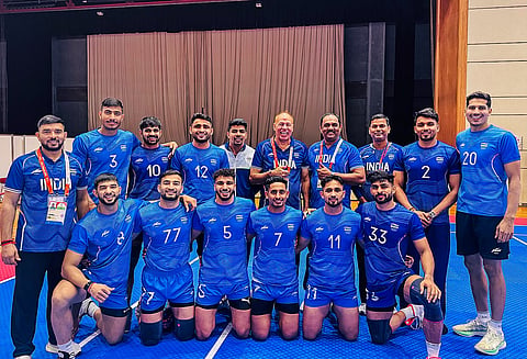 The Indian men's kabaddi team