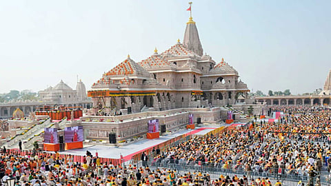 Ram Mandir in Ayodhya.