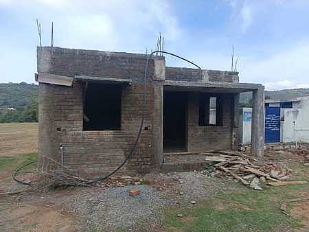 Incomplete building work at Kadambakuttai tribal village in Bettamugilalam panchayat in Krishnagiri district.