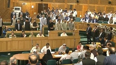 J&K Assembly erupts over Hari Singh, Sheikh Abdullah holiday row; BJP stages walkout
