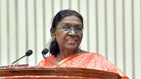 President Droupadi Murmu.