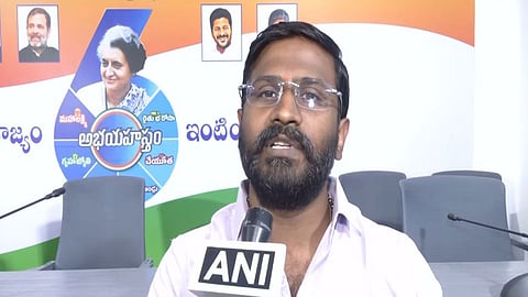 Telangana Government Whip and MLC Balmoor Venkat.
