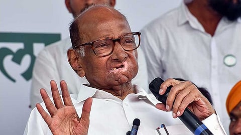 Former union minister Sharad Pawar.