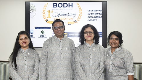 From left: Dr Pooja Devi, Prof Chandra Shekhar Sharma, Dr Sriparna Chatterjee and Dr Veda Krishnan