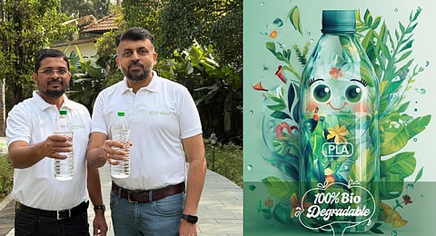 Greenbio Products founders Dr Aliasgar Vora and Pradeep Kokkatt