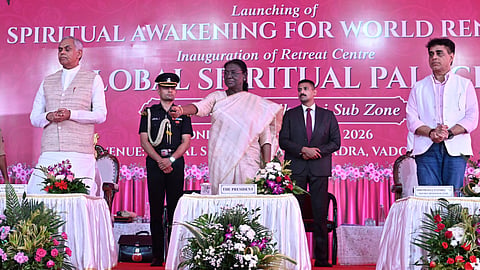 President Droupadi Murmu virtually launches the campaign ‘Youth for Viksit Bharat: Awakening Inner Strength for Nation Building’.