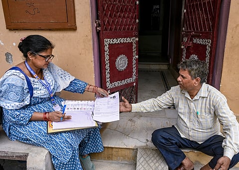 Of the 1.45 crore voters in Delhi, about 47.6 lakh names were taken off and 31.6 lakh sent notices