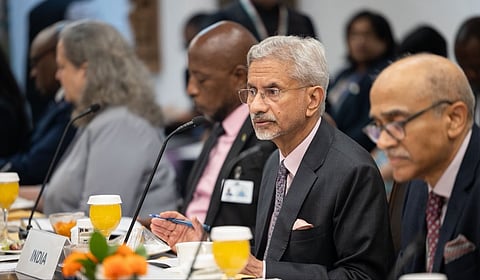 External Affairs Minister S Jaishankar at the L.69 Consultative Ministerial Interaction on UNSC reform.