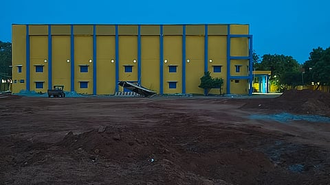 Hockey players and enthusiasts in Thoothukudi complain that the size of the hockey field at district sports complex has shrunk in the aftermath of expansion of athletic track.