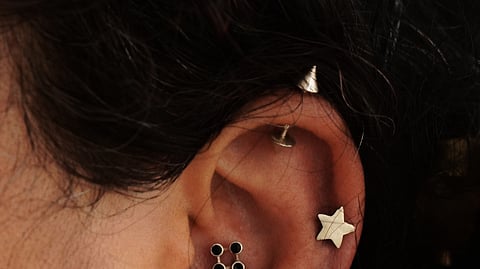 Divya Batra’s ear stack
