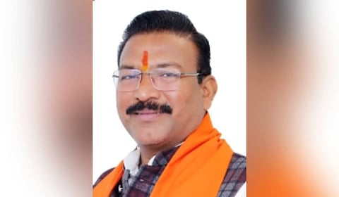 BJPs newly appointed national general secretary Gajendra Singh Patel.