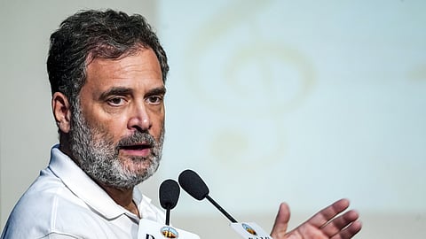 Congress leader Rahul Gandhi