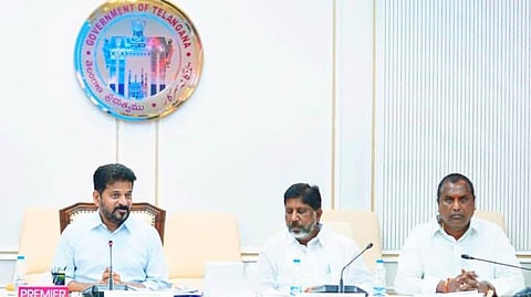Chief Minister A Revanth Reddy heads a meet on SC and ST Act at the Secretariat in Hyderabad.