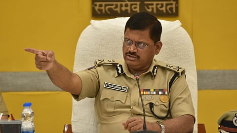 City police commissioner SV Rajashekar Babu. 