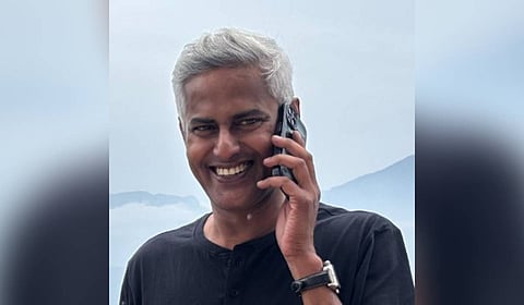 Journalist Ravi Nair.