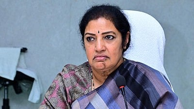Former Union Minister Daggubati Purandeswari.