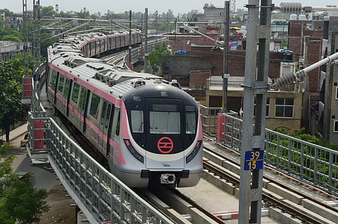 Delhi Metro.