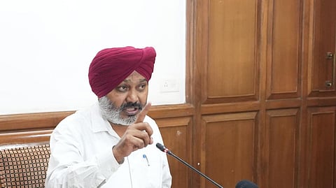 Punjab Finance Minister Harpal Singh Cheema.