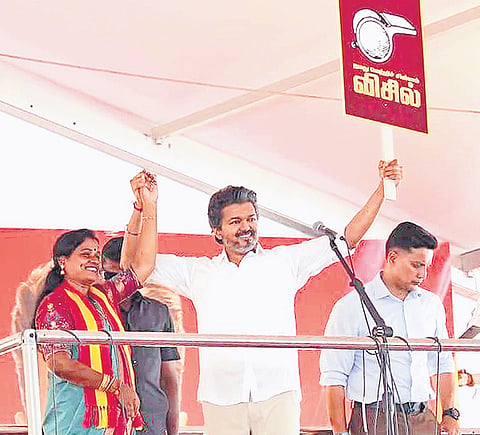 Chief Minister and Tamilaga Vettri Kazhagam (TVK) president C Joseph Vijay