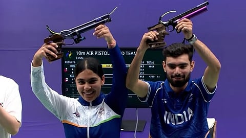 Suruchi Singh (L) and Kamaljeet. 