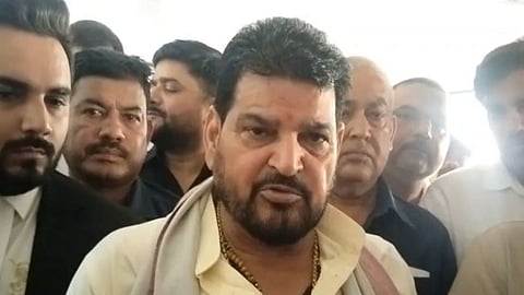 Former Wrestling Federation of India (WFI) chief Brij Bhushan Sharan Singh.