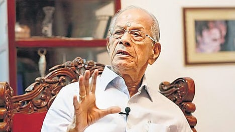 Former Delhi Metro managing director E Sreedharan