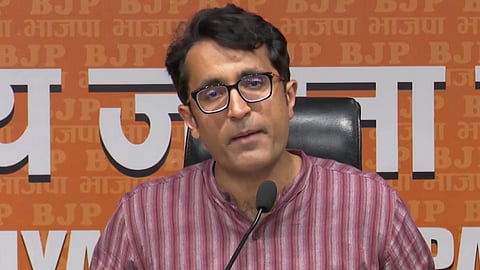 BJP national spokesperson Pradeep Bhandari.
