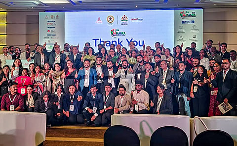 Various panel discussions and impact showcase sessions were held during the Samagra 2026 at Radisson Blu Atria Bengaluru on Friday.