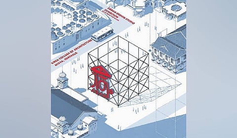 The works looks at Mattancherry as a historic neighbourhood shaped by its diverse communities, streets, canals, public spaces, movement patterns and ecological character. 