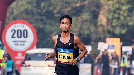 Asian Games 2026 silver Medalist in Marathon Sawan Barwal. 