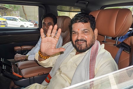 Former Wrestling Federation of India chief Brij Bhushan Sharan Singh