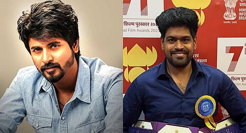 SK27 lead and director: (L) Sivakarthikeyan; (R) Ramkumar Balakrishnan