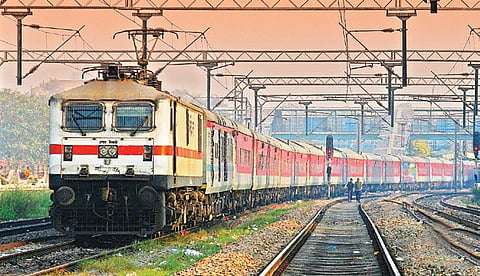An Intercity Express was reportedly stopped near Moula Ali after the fault occurred while it was approaching Secunderabad station.
